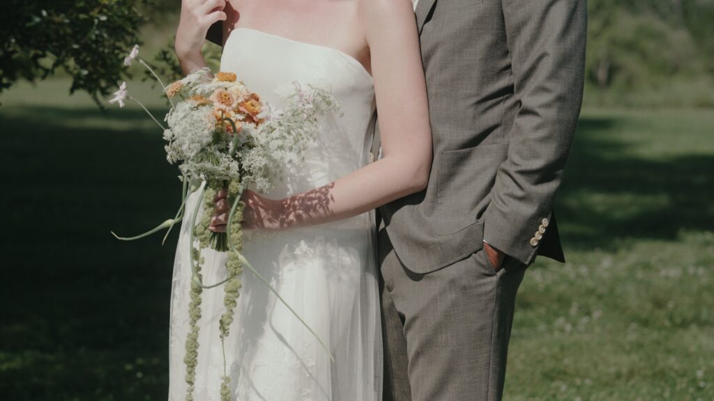 Details of Hudson Valley Bride and Groom
